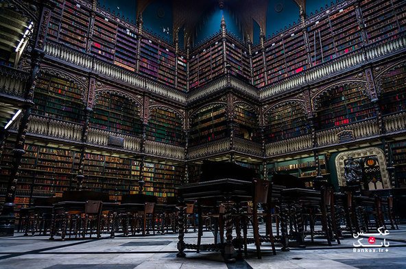 زیباترین کتابخانه های جهان در پراگ، جمهوری چک/بانک عکس
