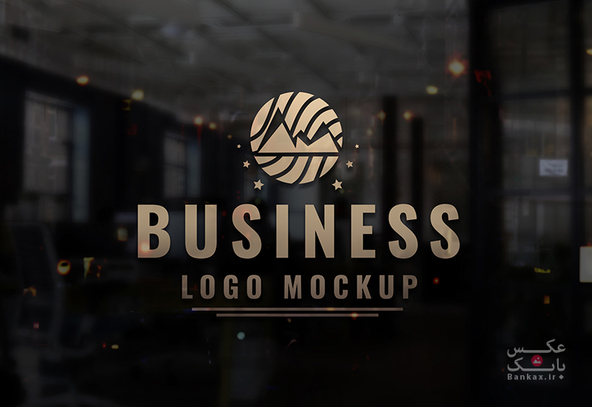 ماکت لوگوی لایه‌باز مخصوص کسب‌وکارها/بانک عکس