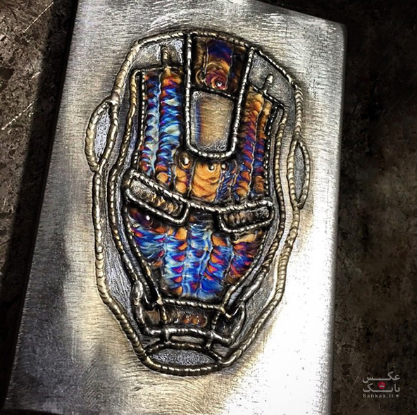 هنری جدید از جوشکاری توسط مردی ۲۳ ساله از شیگاگو/بانک عکس